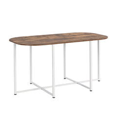 Bellemave® 55" 7 - Piece Dining Table Set with Faux Marble Kitchen Table - Bellemave