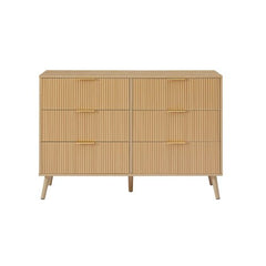 Bellemave® 6 Double Dressers with Wavy Drawers - Bellemave