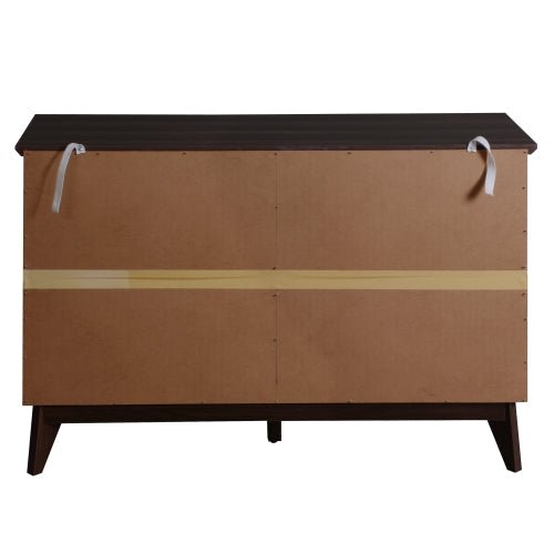 Bellemave® 6 - Drawer Wood Double Dresser with Wide Drawers - Bellemave