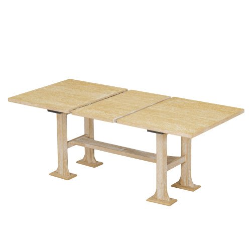 Bellemave® 6 - Piece Extendable Dining Table Set with Upholstered Dining Chair and Bench - Bellemave