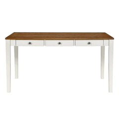 Bellemave® 6 - Piece Mid - Century Wood Dining Table Set with Drawer, Upholstered Chairs and Bench - Bellemave