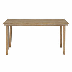 Bellemave® 6 - Piece Rustic Wood Dining Set, Dining Room Table and Chairs with Bench - Bellemave