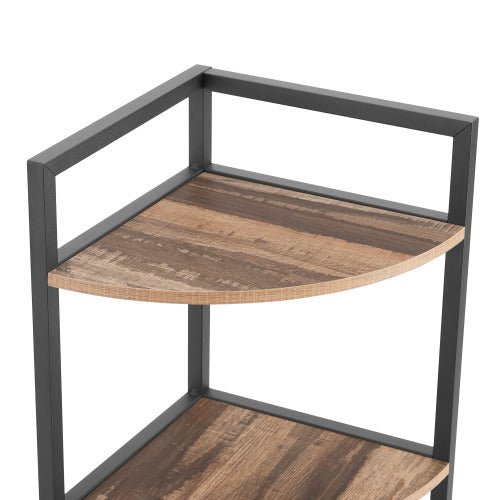 Bellemave® 6 - Tier Corner Open Bookcase - Bellemave