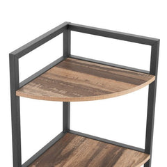 Bellemave® 6 - Tier Corner Open Bookcase - Bellemave