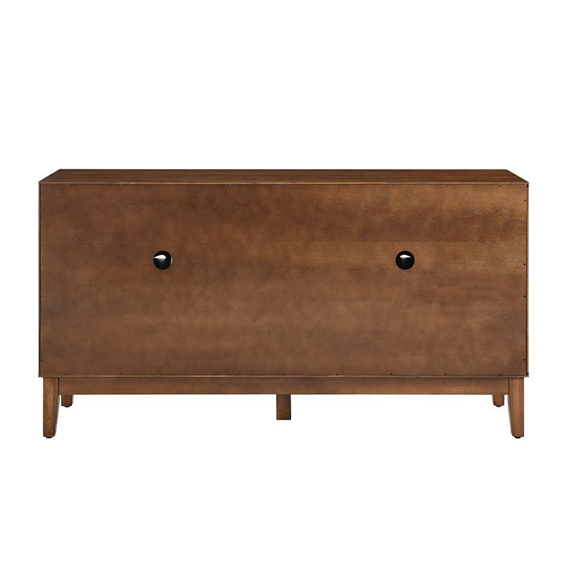 Bellemave® 60.5" Mid Century Modern Sideboard Buffet Cabinet with 4 Doors & Adjustable Shelves - Bellemave