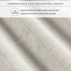 Bellemave® 61" Convertible Soft Cushion Sofa Pull Bed ,for Two People to Sit On - Bellemave