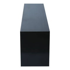 Bellemave® 63" Fashion TV Stand with LED Light Belt, Toughened Glass Shelf and Metal Handle - Bellemave