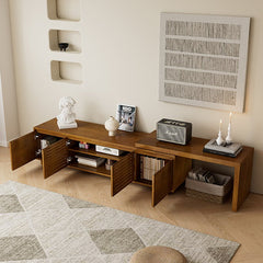 Bellemave® 63" Mid - Century Modern Extendable TV Stand for TVs up to 75" - Bellemave