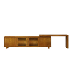 Bellemave® 63" Mid - Century Modern Extendable TV Stand for TVs up to 75" - Bellemave