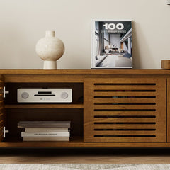 Bellemave® 63" Mid - Century Modern Extendable TV Stand for TVs up to 75" - Bellemave