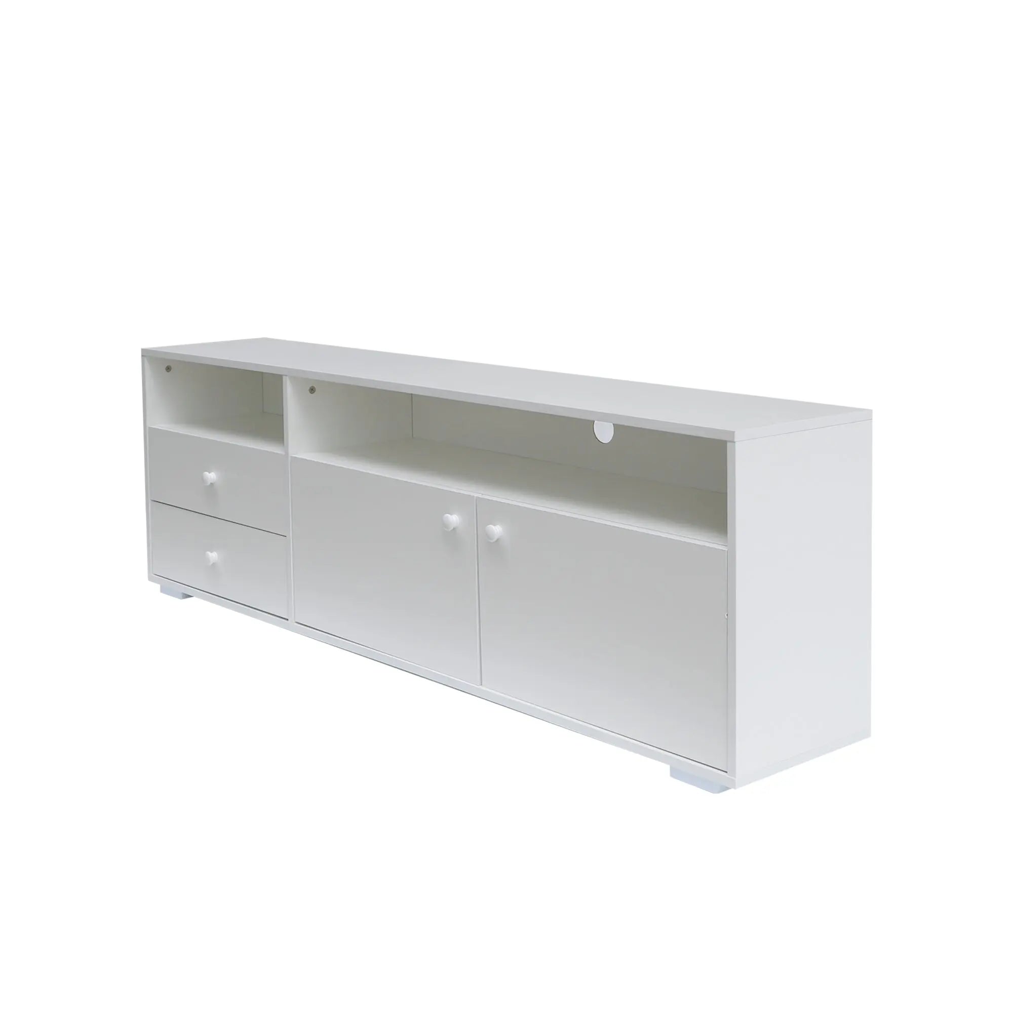 Bellemave® 63" Modern TV Cabinet with Solid Wood Handle - Bellemave