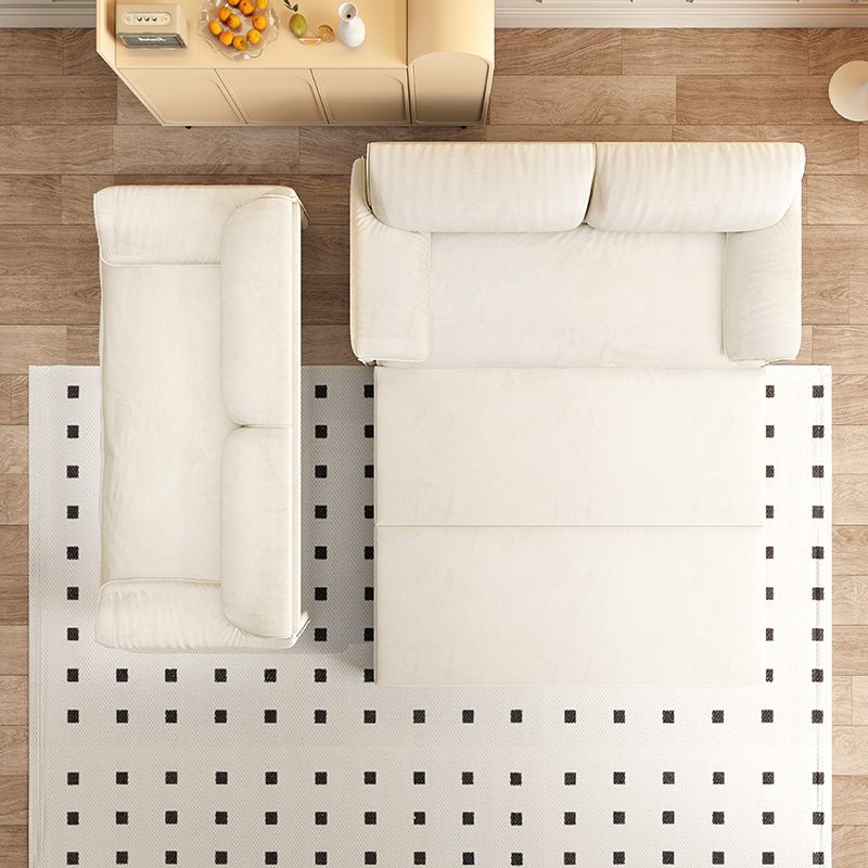 Bellemave® 66" 3 - in - 1 Queen Pull Out Sofa Bed with Side Storage - Bellemave