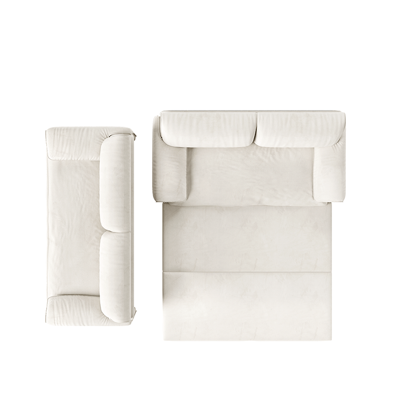 Bellemave® 66" 3 - in - 1 Queen Pull Out Sofa Bed with Side Storage - Bellemave
