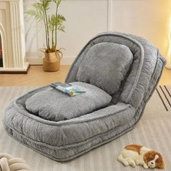 Bellemave® 69.3" Lazy Sofa Couch,5 Adjustable Position,Sit,Sleep,Fold - Bellemave