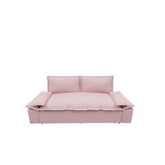 Bellemave® 70.1" 3 - in - 1 Convertible Sleeper Sofa with 2 Soft Pillows - Bellemave