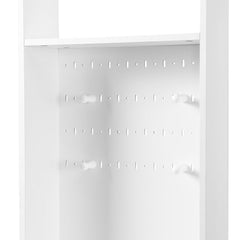 Bellemave® 70.8" Hall Tree Storage with Cushioned Storage Bench, Pegboard and 4 Hooks - Bellemave