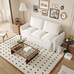 Bellemave® 70.9" Multi - Functional Velvet Loveseat Bed with 2 - in - 1 Pillow and Blanket Set - Bellemave