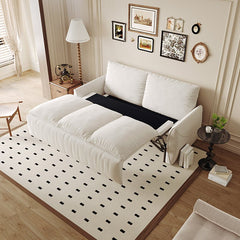 Bellemave® 70.9" Multi - Functional Velvet Loveseat Bed with 2 - in - 1 Pillow and Blanket Set - Bellemave
