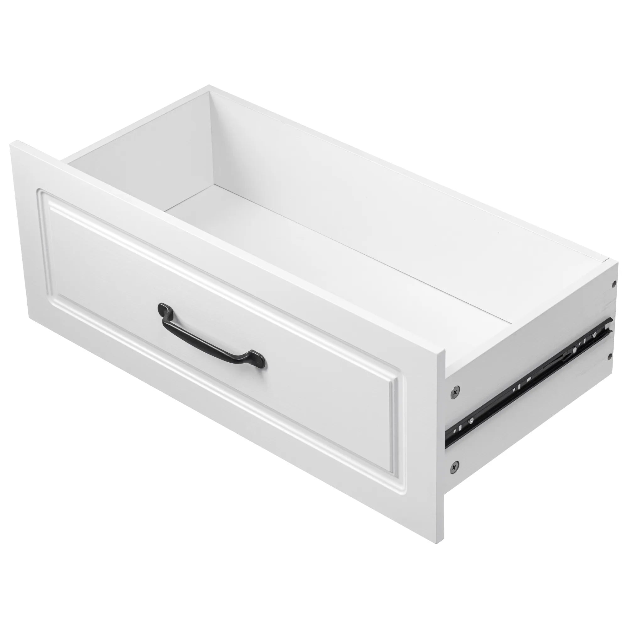 Bellemave® 71" Embossed Texture Freestanding Cupboard Cabinet with 2 Large Drawers, 8 Door Shelves and 3 Cabinet Shelves - Bellemave