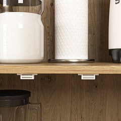 Bellemave® 71" Tall Farmhouse Kitchen Pantry Cabinet with Drawers & Shelves - Bellemave