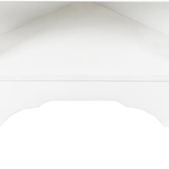 Bellemave® 71.6" Minimalist Corner Hall Tree with Adjustable Shelf, Shoe Bench and 4 Hooks - Bellemave