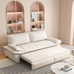 Bellemave® 73.2" 3 - in - 1 Queen Pull Out Sofa Bed,Convertible Sleeper Sofa - Bellemave