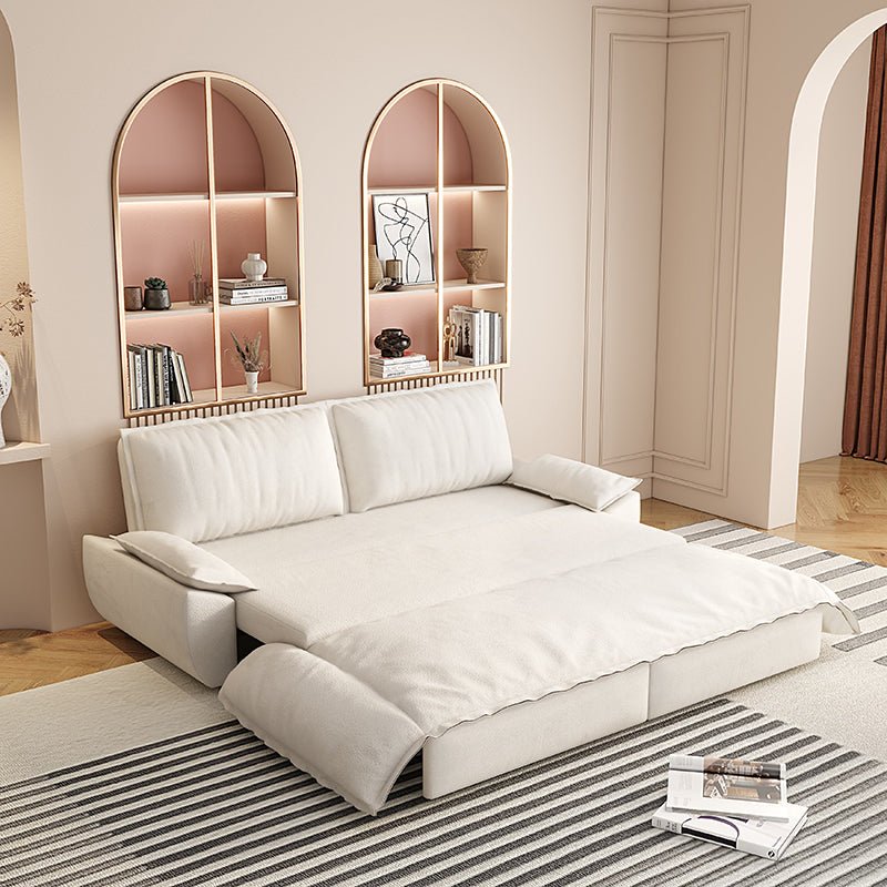 Bellemave® 73.2" 3 - in - 1 Queen Pull Out Sofa Bed,Convertible Sleeper Sofa - Bellemave