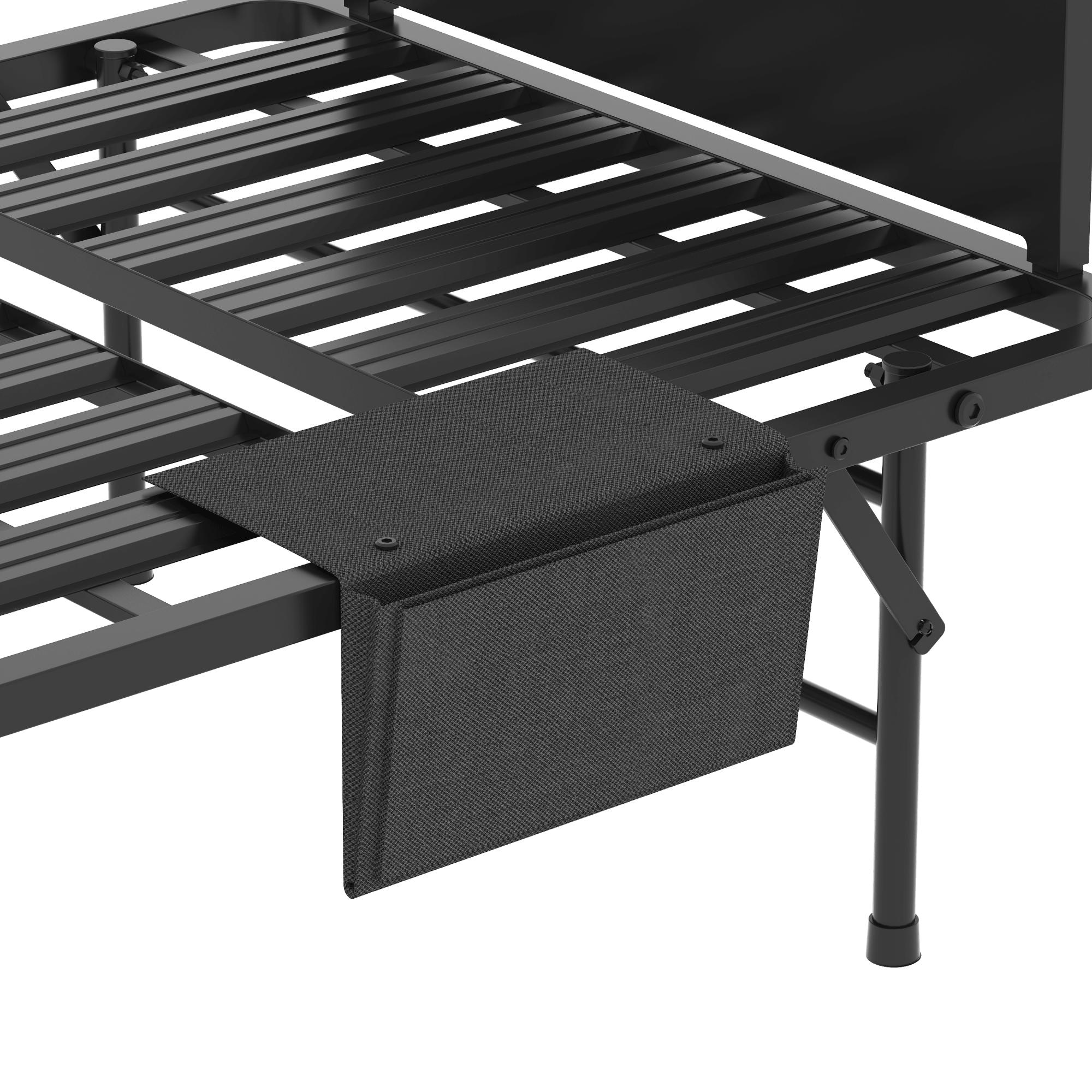 Bellemave® 75" x 31" Folding Bed with 5" Memory Foam Mattress, Storage Cover, Heavy - Duty Metal Foldable Bed Frame Supports 450lbs, Portable Rollaway Bed on Wheels, Ideal for Bedroom, Guest Room, Office - Bellemave