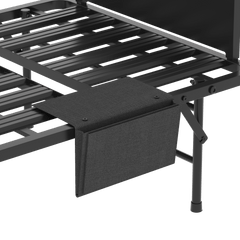 Bellemave® 75" x 31" Folding Bed with 5" Memory Foam Mattress, Storage Cover, Heavy - Duty Metal Foldable Bed Frame Supports 450lbs, Portable Rollaway Bed on Wheels, Ideal for Bedroom, Guest Room, Office - Bellemave