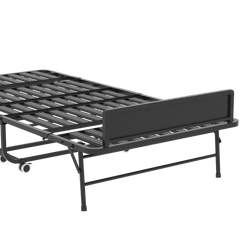Bellemave® 75" x 31" Folding Bed with 5" Memory Foam Mattress, Storage Cover, Heavy - Duty Metal Foldable Bed Frame Supports 450lbs, Portable Rollaway Bed on Wheels, Ideal for Bedroom, Guest Room, Office - Bellemave