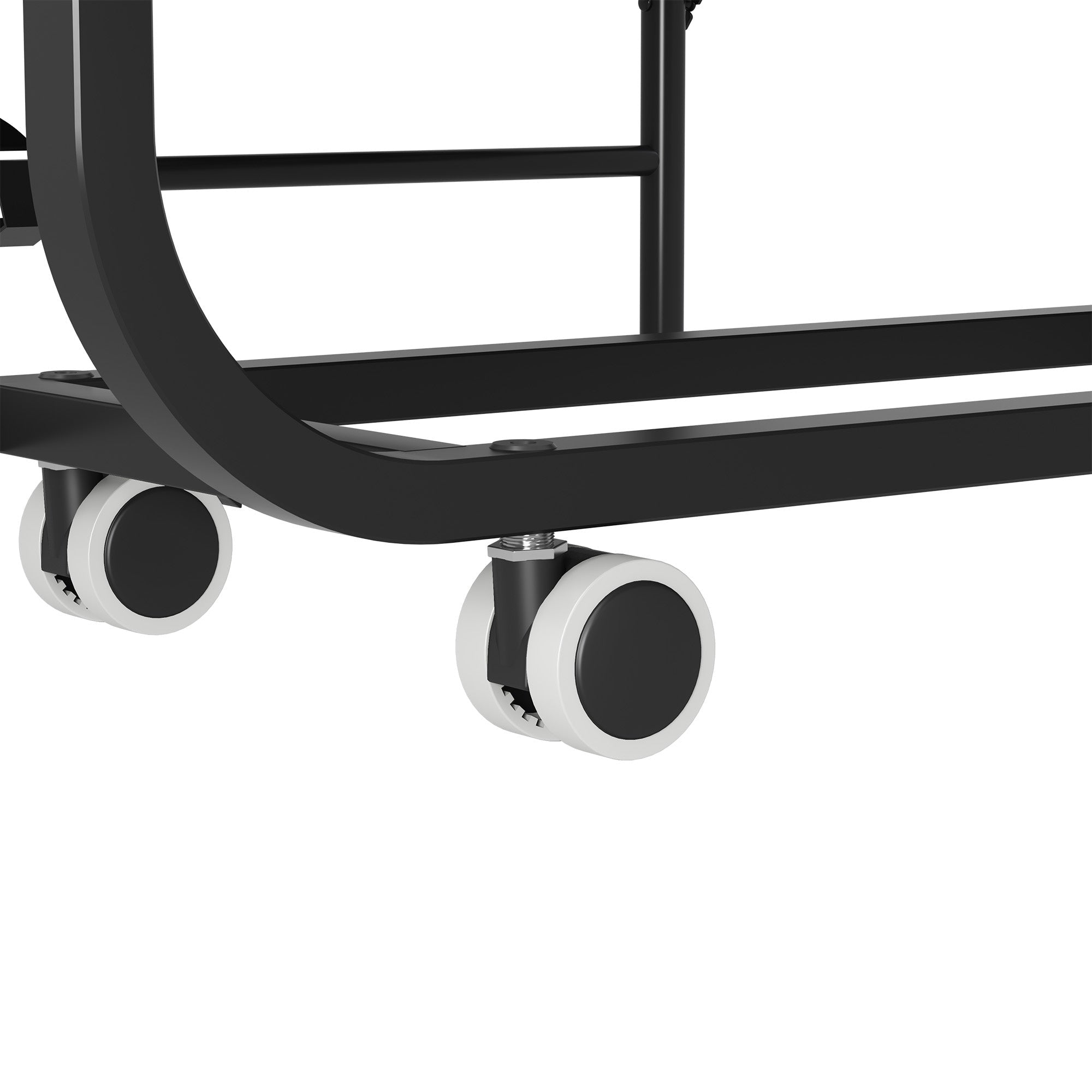 Bellemave® 75" x 31" Folding Bed with 5" Memory Foam Mattress, Storage Cover, Heavy - Duty Metal Foldable Bed Frame Supports 450lbs, Portable Rollaway Bed on Wheels, Ideal for Bedroom, Guest Room, Office - Bellemave
