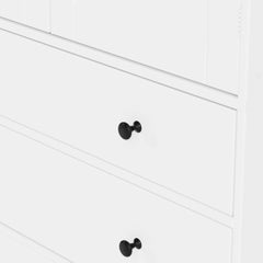 Bellemave® 77" Freestanding Tall Cupboard Storage Cabinet with 3 Adjustable Shelves, 8 Door Shelves, 3 Drawers - Bellemave