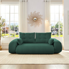 Bellemave® 78.7" Teddy Fabric Multi - Functional Foldable Sofa Bed - Bellemave