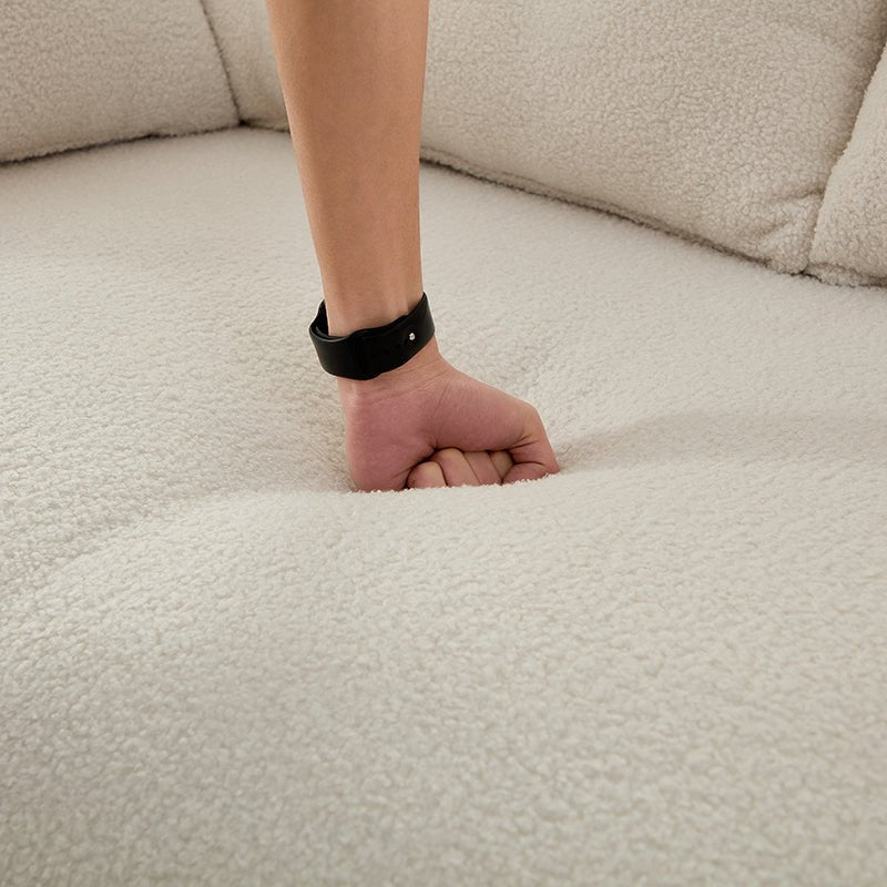 Bellemave® 78.7" Teddy Fabric Multi - Functional Foldable Sofa Bed - Bellemave