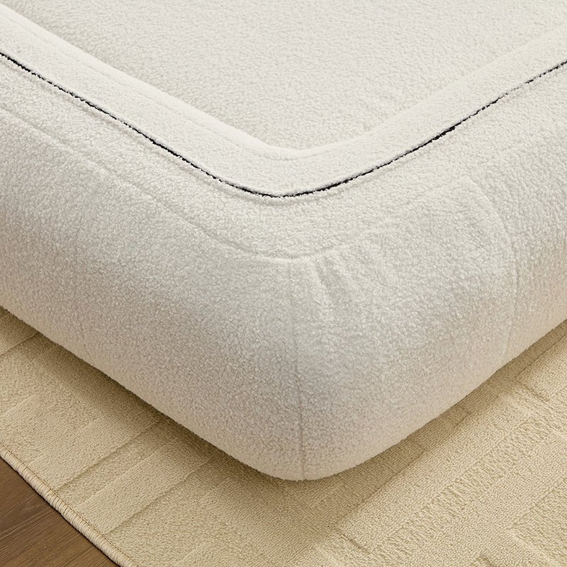 Bellemave® 78.7" Teddy Fabric Multi - Functional Foldable Sofa Bed - Bellemave