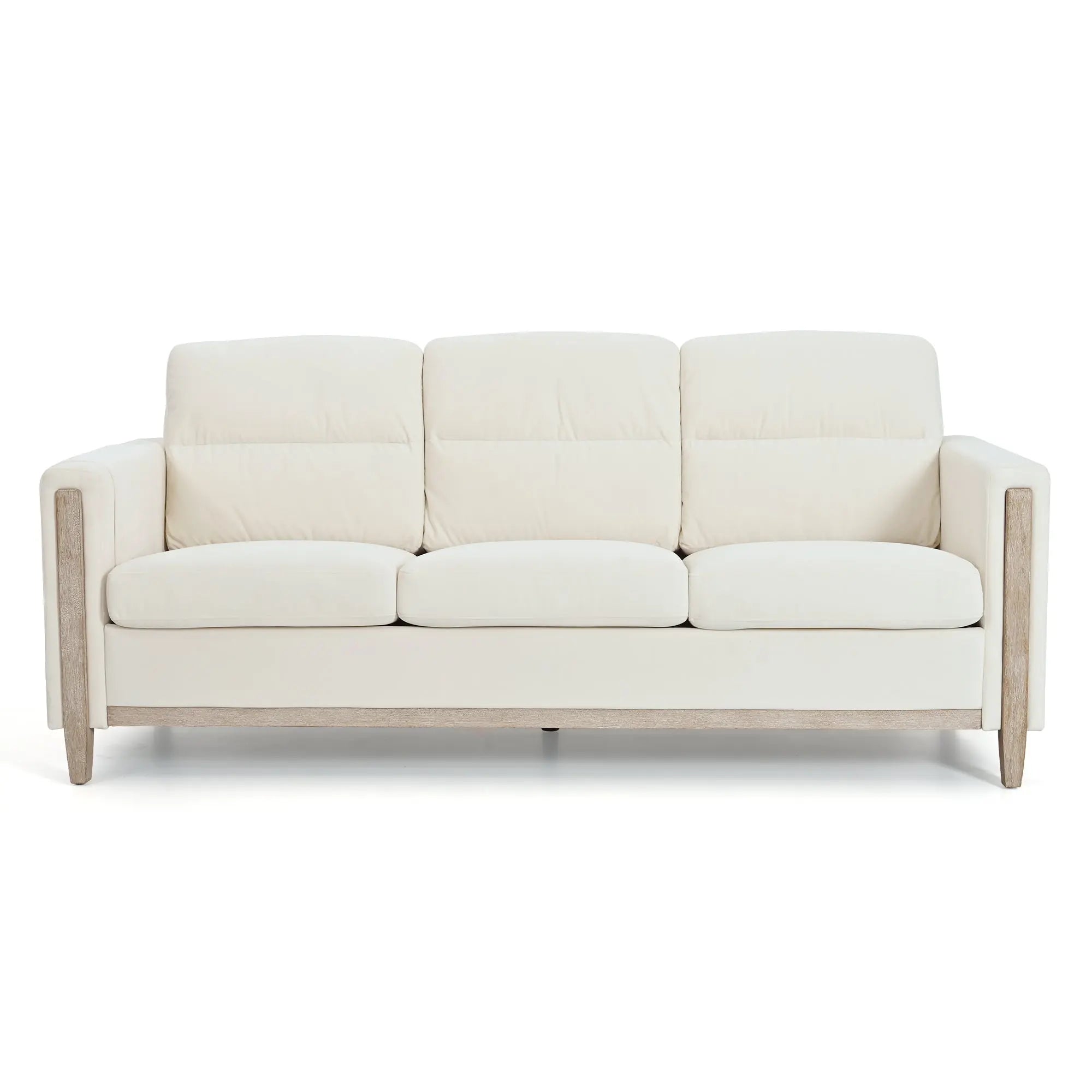 Bellemave® 79.5" Comfortable Solid Wood Three - Seater Sofa - Bellemave