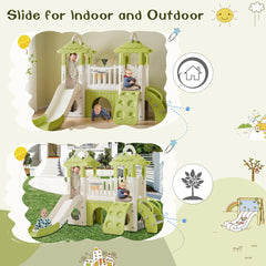 Bellemave® 8 in 1 Toddler Climber and Slide Set,Kids Playground for Toddlers Age 1+ - Bellemave