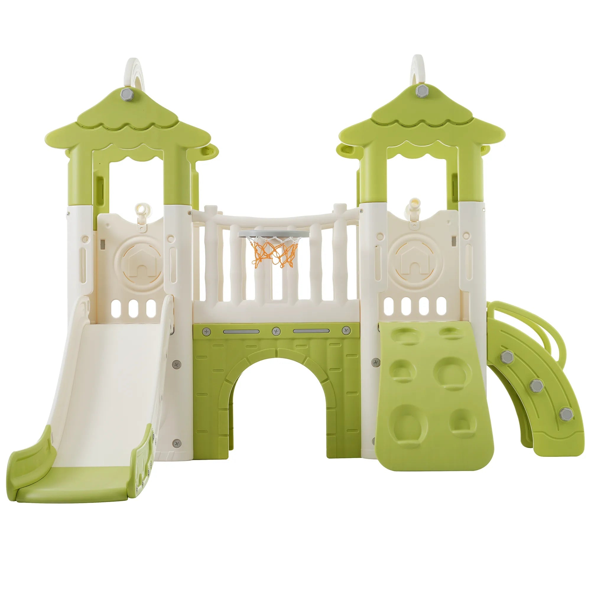 Bellemave® 8 in 1 Toddler Climber and Slide Set,Kids Playground for Toddlers Age 1+ - Bellemave