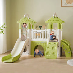 Bellemave® 8 in 1 Toddler Climber and Slide Set,Kids Playground for Toddlers Age 1+ - Bellemave