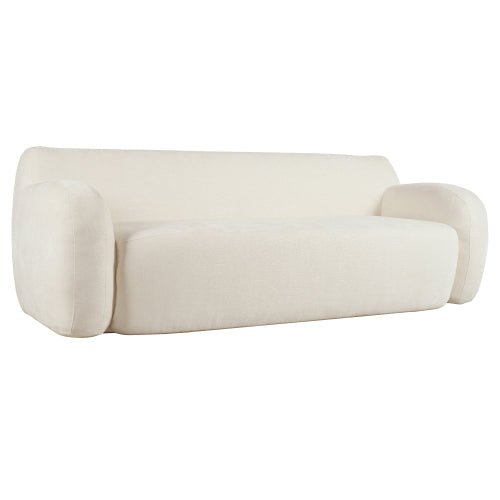 Bellemave® 81.5" Minimalist Curved Upholstered Sofa - Bellemave
