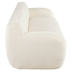Bellemave® 81.5" Minimalist Curved Upholstered Sofa - Bellemave