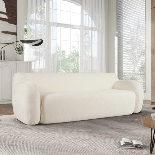 Bellemave® 81.5" Minimalist Curved Upholstered Sofa - Bellemave