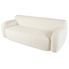 Bellemave® 81.5" Minimalist Curved Upholstered Sofa - Bellemave
