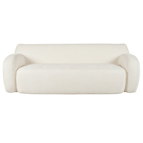 Bellemave® 81.5" Minimalist Curved Upholstered Sofa - Bellemave