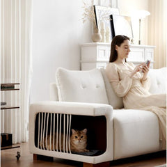 Bellemave® 89" Modern Cat Nest Sofa,Comfy Couch with Waterproof and Cat Scratch Resistant Fabric - Bellemave