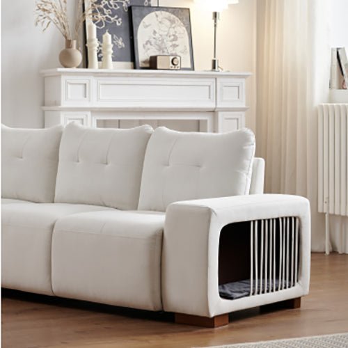 Bellemave® 89" Modern Cat Nest Sofa,Comfy Couch with Waterproof and Cat Scratch Resistant Fabric - Bellemave
