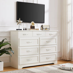 Bellemave® 9 Drawer Long Dresser with Antique Handles - Bellemave