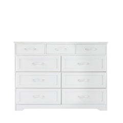 Bellemave® 9 Drawer Long Dresser with Antique Handles - Bellemave