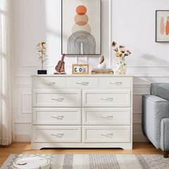 Bellemave® 9 Drawer Long Dresser with Antique Handles - Bellemave
