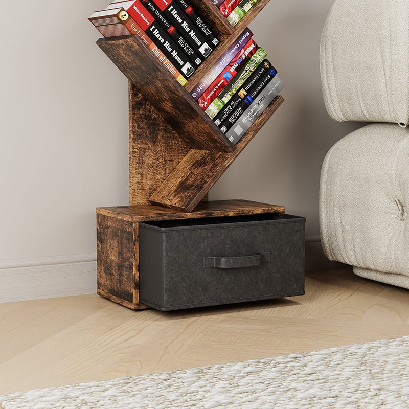 Bellemave® 9 Tier Tree Bookshelf with Drawer - Bellemave